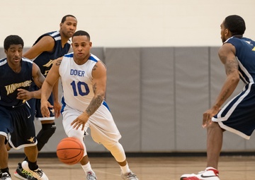 NSAB Warriors hold off DAFB Eagles, 88-70