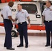 Coast Guard honors rescue swimmer for actions during Tropical Storm Imelda in Houston