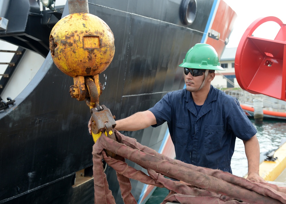 Coast Guard Cutter Walnut departs Honolulu for final time