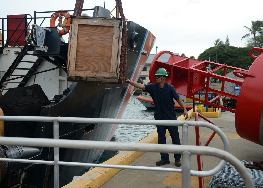 Coast Guard Cutter Walnut departs Honolulu for final time