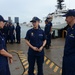 Coast Guard Cutter Walnut departs Honolulu for the final time