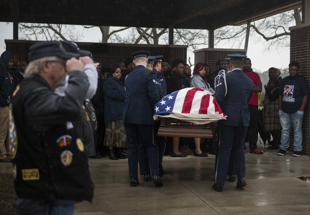 Nellis Airman laid to rest by Columbus AFB Honor Guard