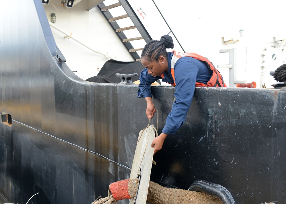 Coast Guard Cutter Walnut departs Honolulu for final time