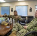 Rear Adm. Brian P. Fort Visits Diego Garcia