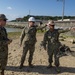 Commander, Naval Construction Group One, visits U.S Navy Seabees deployed with Naval Mobile Construction Battalion 5