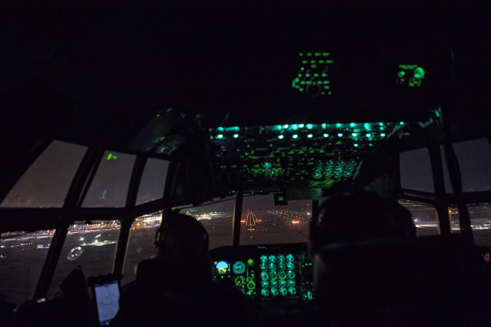 Deployed C-130 mission