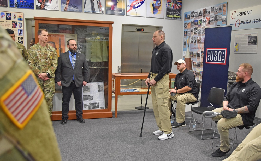 Wounded warriors visit Wiesbaden