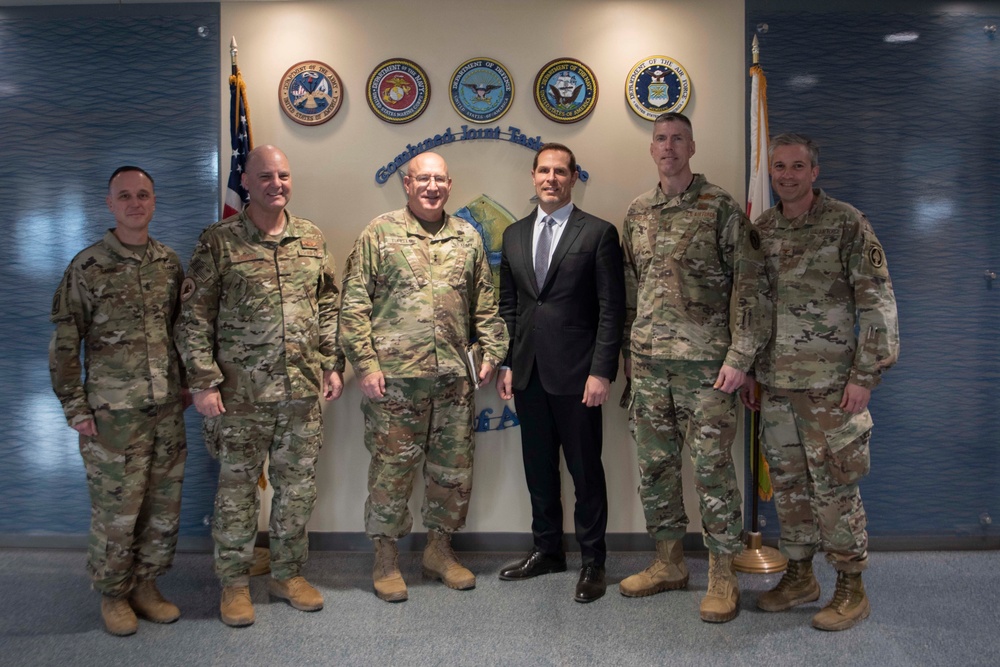 Deputy Assistant Secretary of Defense for African Affairs Marocco visits CJTF-Horn of Africa