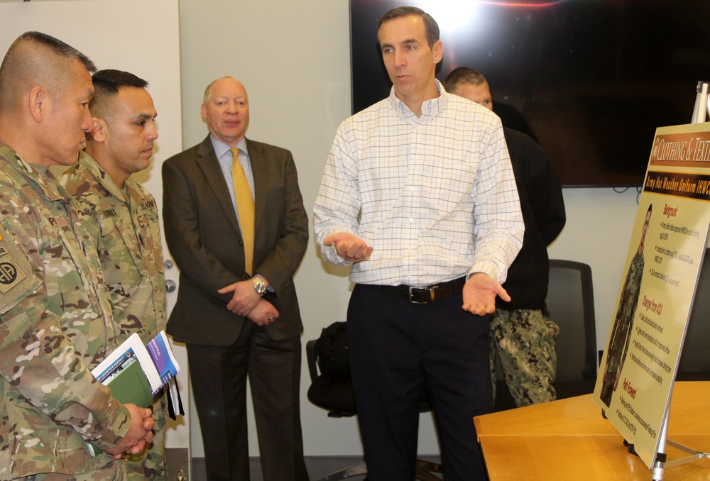 Army Sustainment Command’s top enlisted visits logistics provider