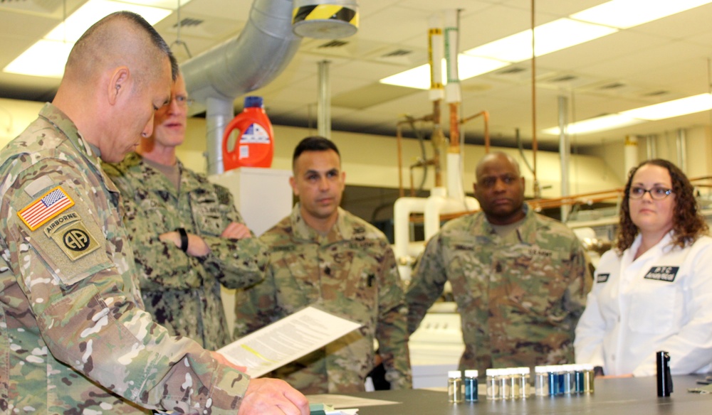 Army Sustainment Command’s top enlisted visits logistics provider