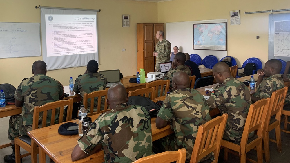 USAFE-AFAFRICA A1 Force Development shares best practices with Malawi