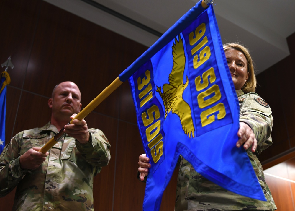 Reserve activates special ops intel squadron