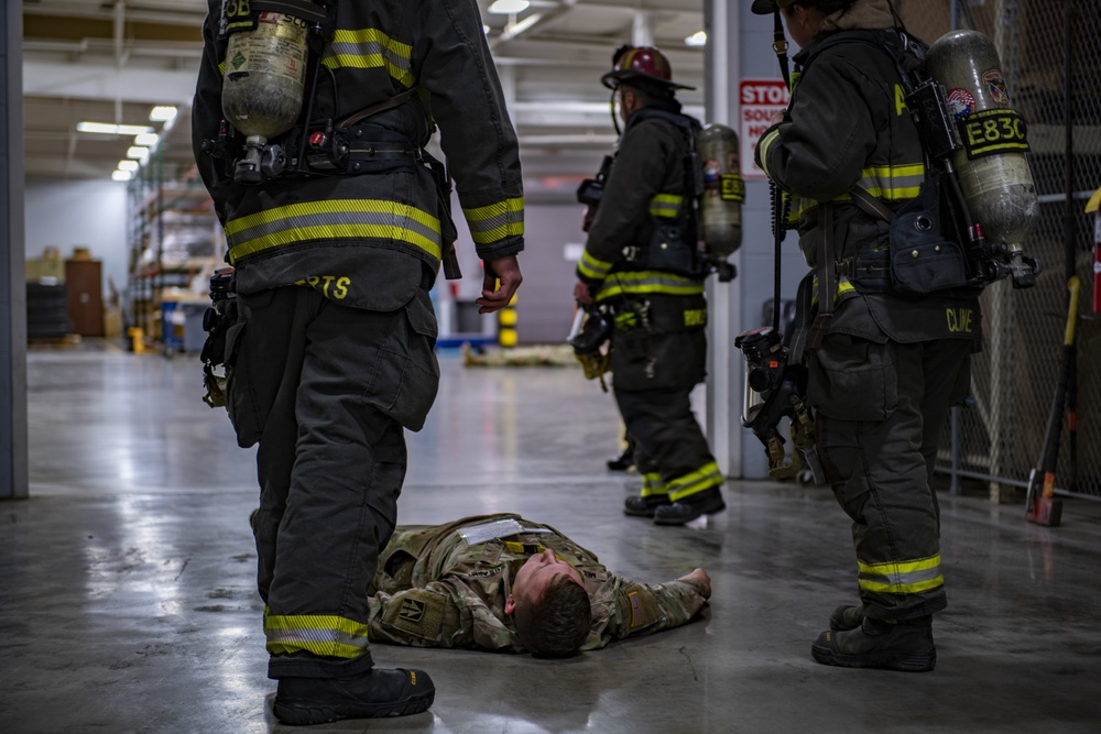 Indiana National Guard Hosted Operation Down and Dirty Training Exercise