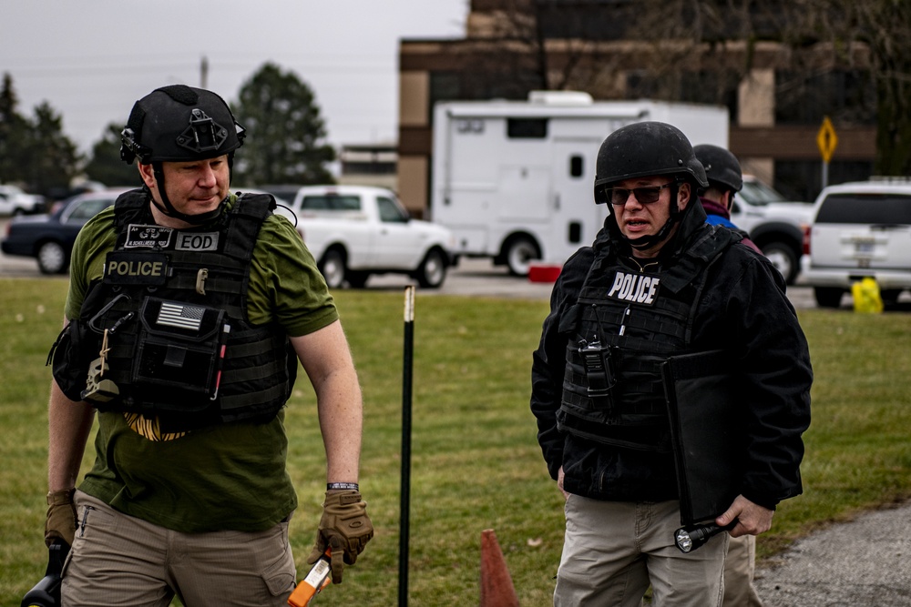 Indiana National Guard Hosted Operation Down and Dirty Training Exercise