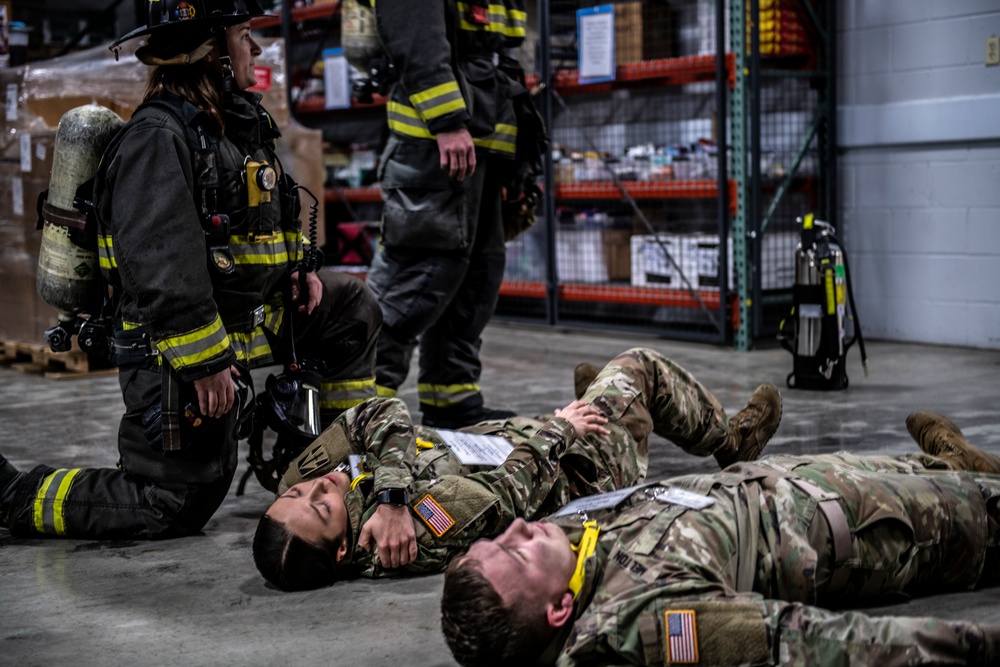 Indiana National Guard Hosted Operation Down and Dirty Training Exercise