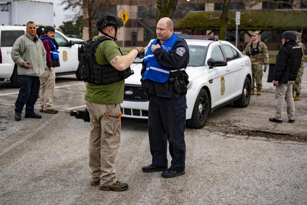 Indiana National Guard Hosted Operation Down and Dirty Training Exercise