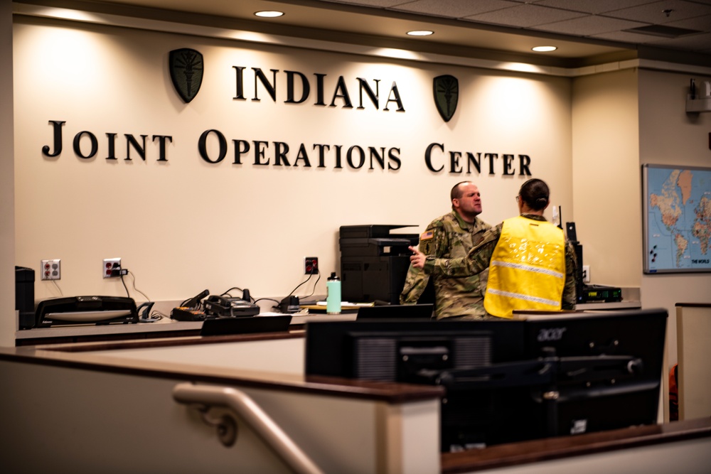 Indiana National Guard Hosted Operation Down and Dirty Training Exercise