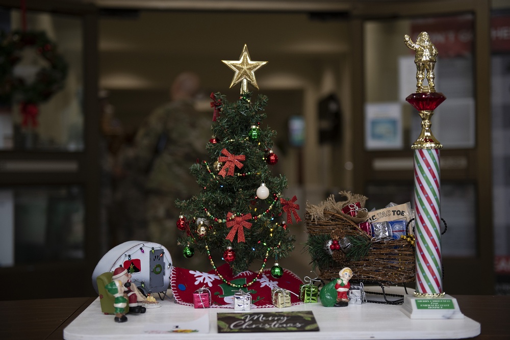 Duke Field shares holiday spirit