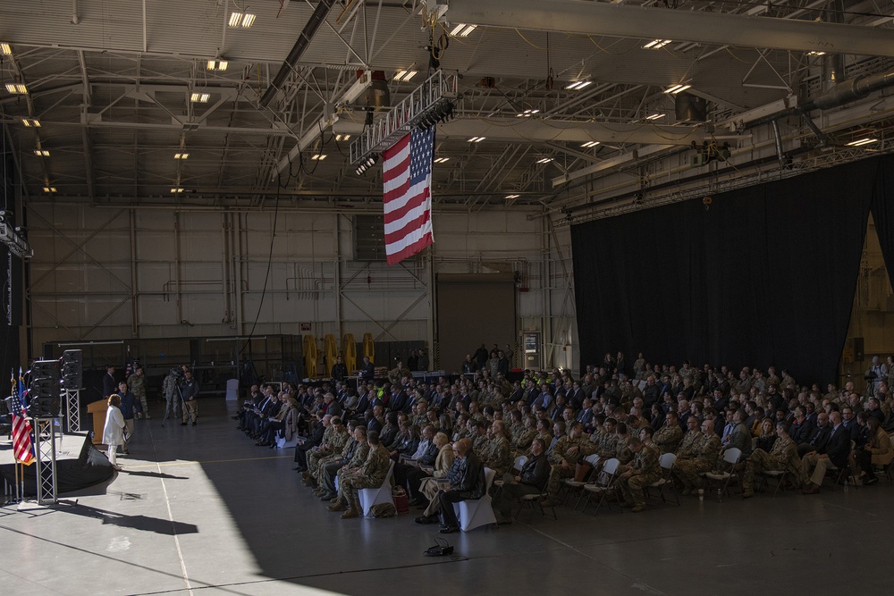 MH-139A Grey Wolf Naming Ceremony