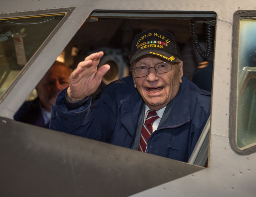 WWII Vet gets his wish