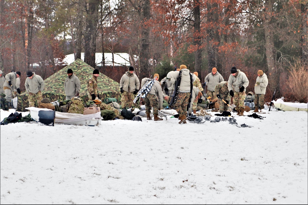 Cold-Weather Operations Course Class 20-01 Training Operations