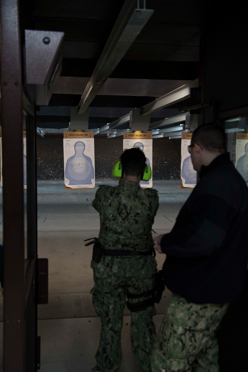 GHWB Sailors Conduct Weapons Qualifications