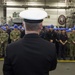 GHWB CO Speaks to Sailors
