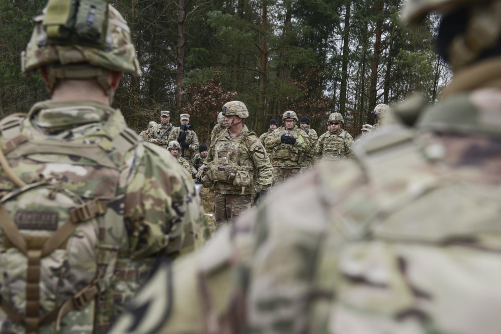 2nd Armored Brigade Combat Team, 1st Cavalry Division rehearse for Combined Resolve XIII