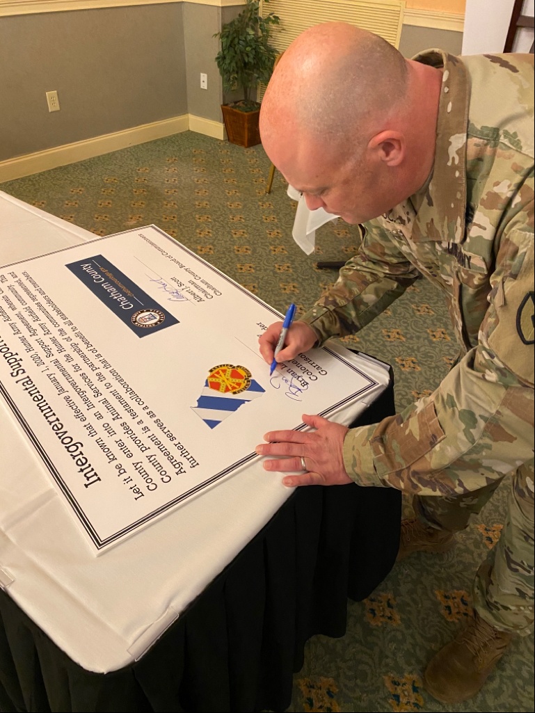 HAAF, Chatham sign animal control support agreement
