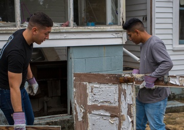 Cleaning up the town