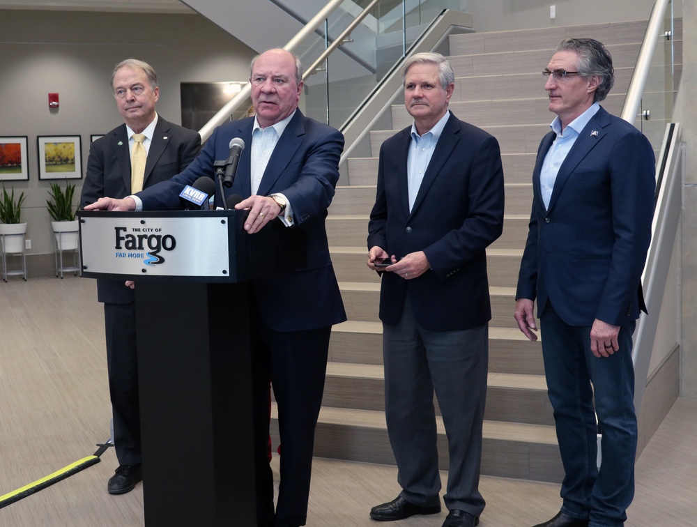 Senior leaders visit district