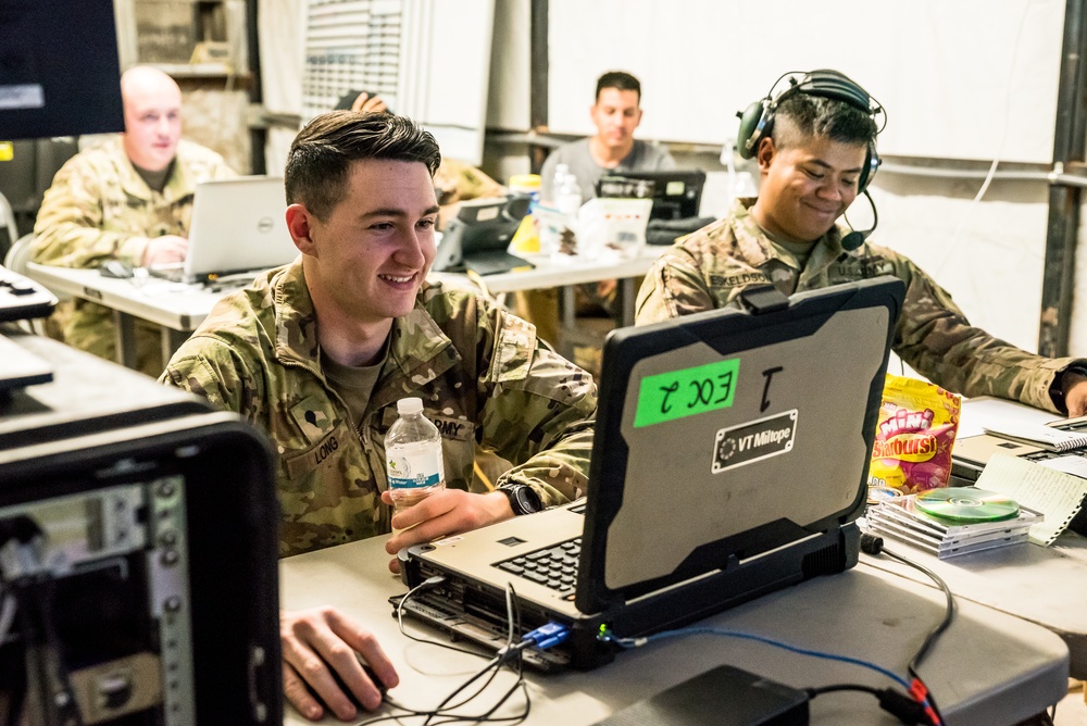 31st Brigade Command Team Visits C-RAM Testing Site