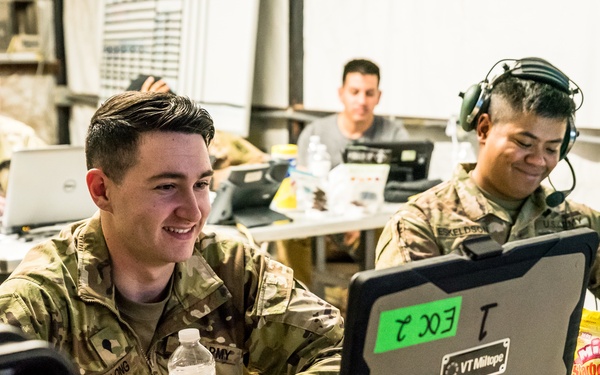 31st Brigade Command Team Visits C-RAM Testing Site