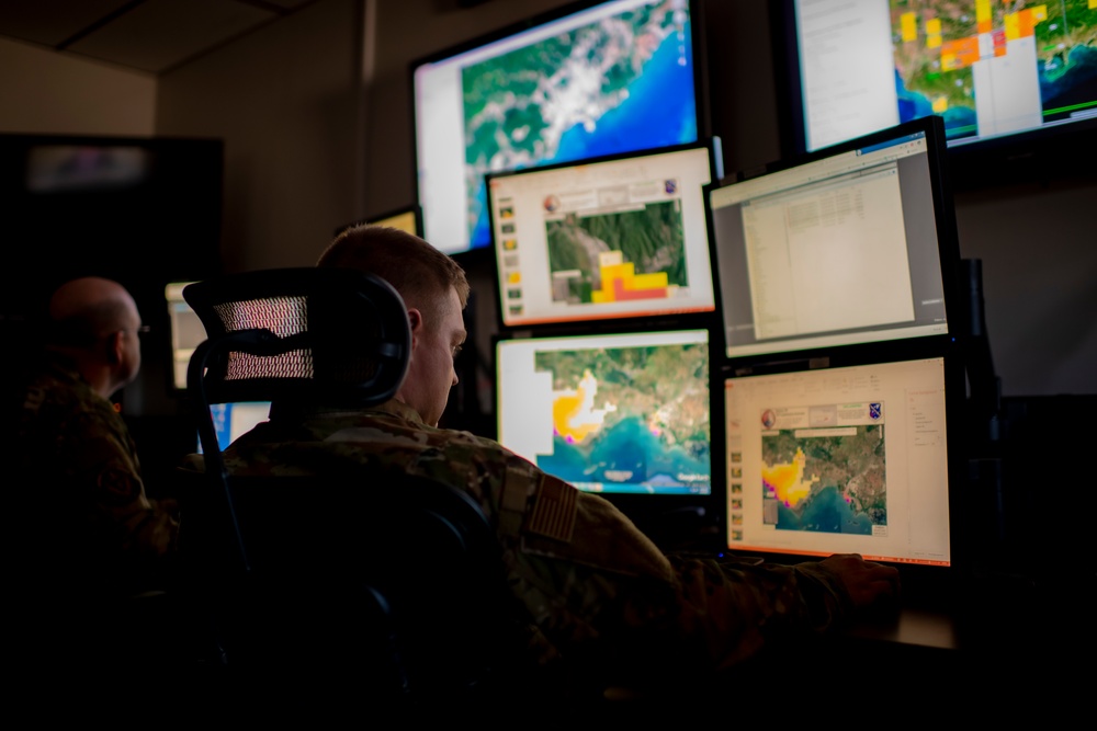 Airmen Remotely Support Efforts During Aftershock in Puerto Rico