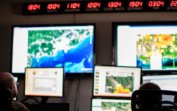 Airmen Remotely Support Efforts During Aftershock in Puerto Rico