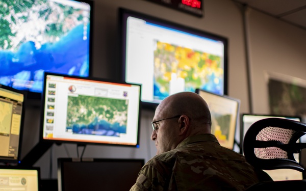 Airmen Remotely Support Efforts During Aftershock in Puerto Rico