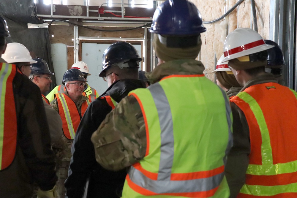 20th AF, AFGSC visits MAFB Airmen, tour upcoming facilities