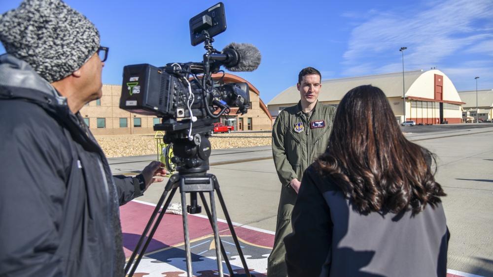 Thunderbird advance pilot conducts site survey