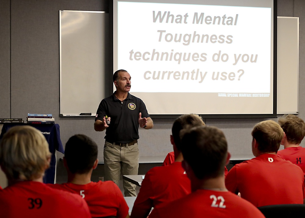 San Diego State University Baseball Team Visits Naval Special Warfare Center