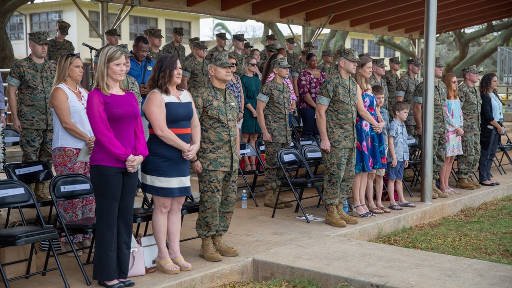 1st Battalion 12th Marines Relief and Appointment Ceremony