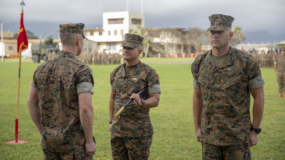 1st Battalion 12th Marines Relief and Appointment Ceremony