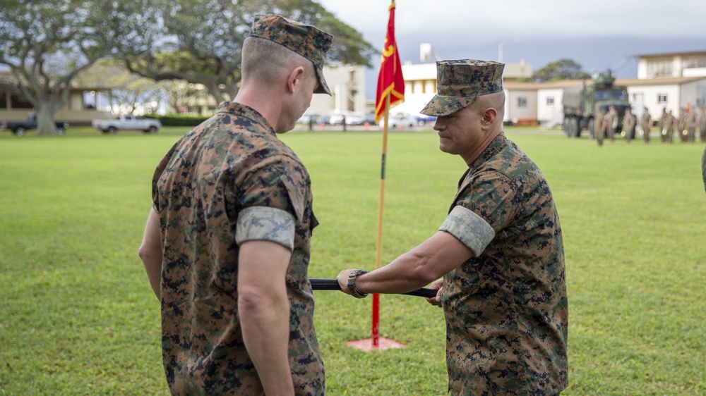 1st Battalion 12th Marines Relief and Appointment Ceremony