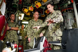 Surgeon General of the Navy Visits USS Oklahoma City