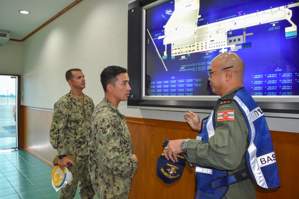 U.S. Navy Seabees deployed with NMCB-5’s Detail Thailand prepare for future project