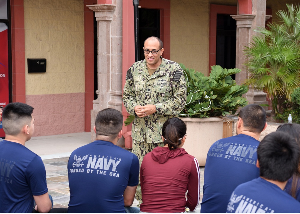 South Texas Recruiting Station hosts Monthly Navy Delayed Entry Program Meeting
