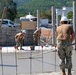 U.S. Navy Seabees deployed with NMCB-5’s Detail Timor-Leste build a three-room schoolhouse in Liquica, Timor-Leste