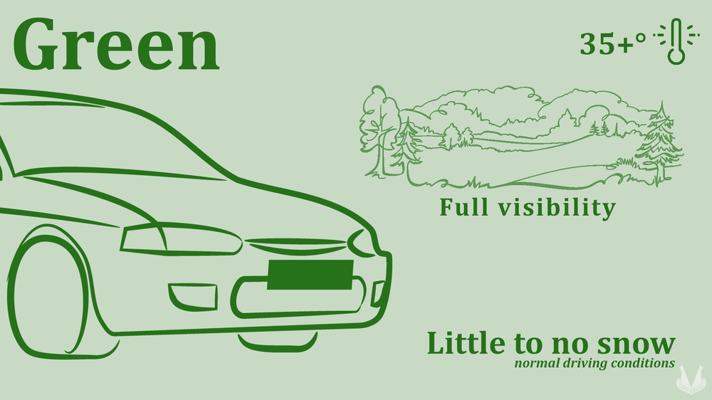 Green, amber, red, and black: Get familiar with Ramstein’s road conditions