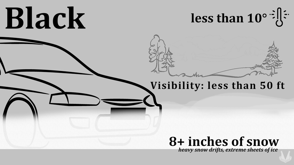 Green, amber, red, and black: Get familiar with Ramstein’s road conditions