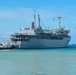 Emory S. Land departs Guam