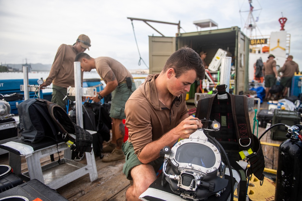 Navigational buoy maintenance